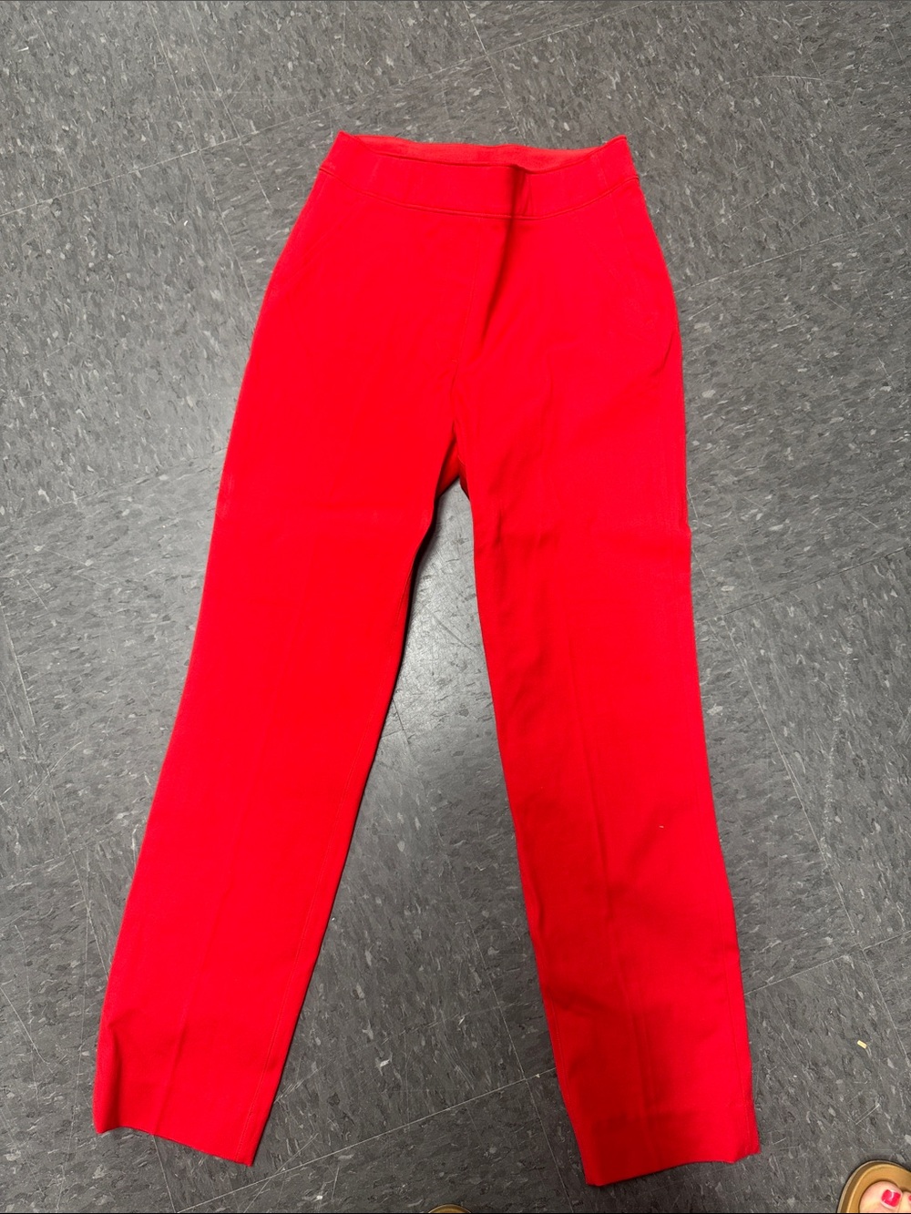SPANX Bright Red Pull-On Knit Pants